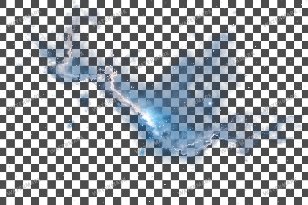 Starry Nebula Transparent Overlay Pngs