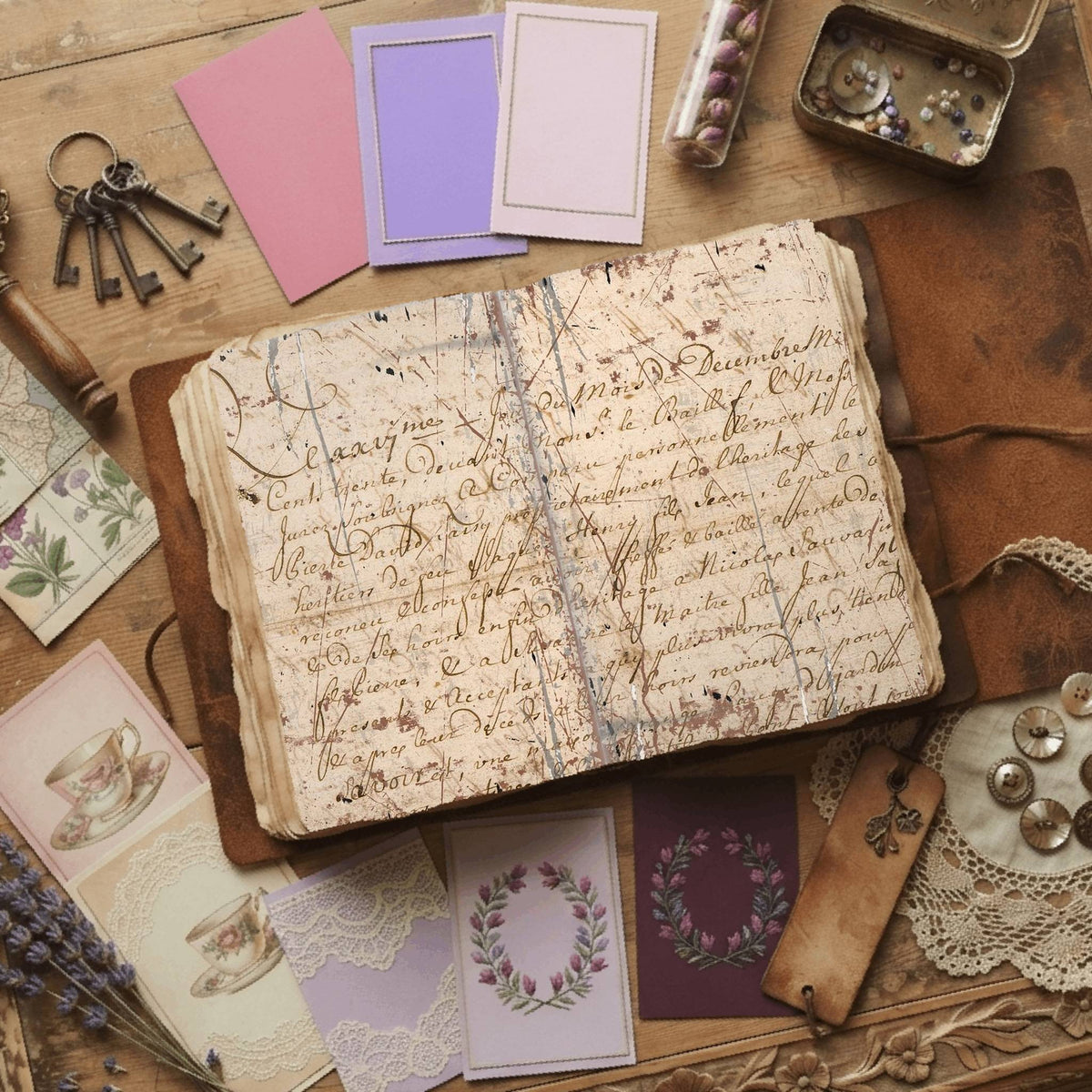 Steampunk Digital Papers