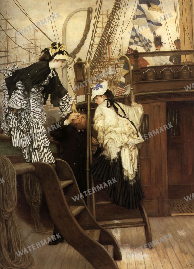 Tissot Vintage Paintings