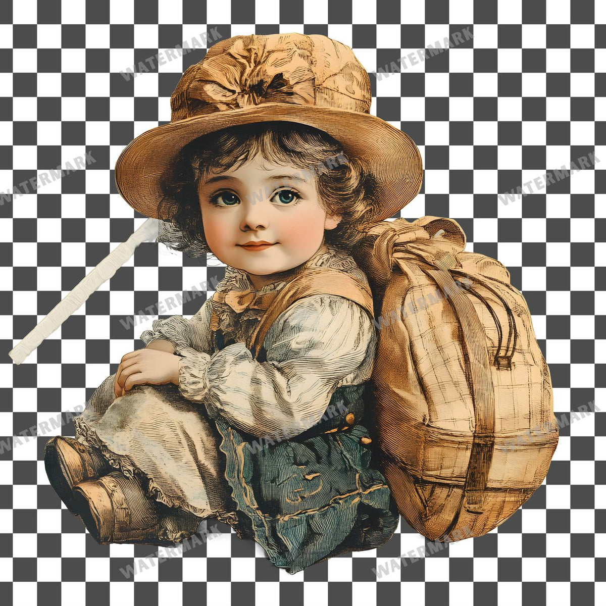 Toy Vintage Style Clipart Pngs