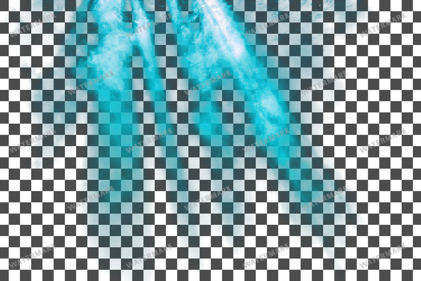 Turquoise Lighting Dramatic Shadow Transparent Overlay Pngs