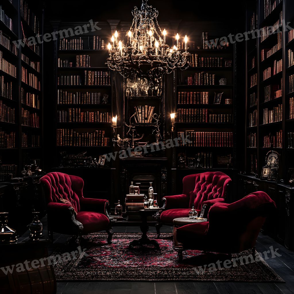 Vampire Library Backdrop Images