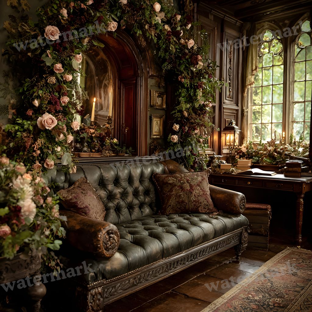 Victorian Christmas Backdrop Images