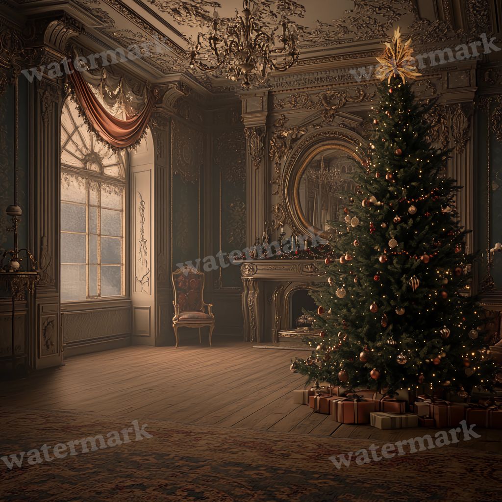 Victorian Christmas Backdrop Images