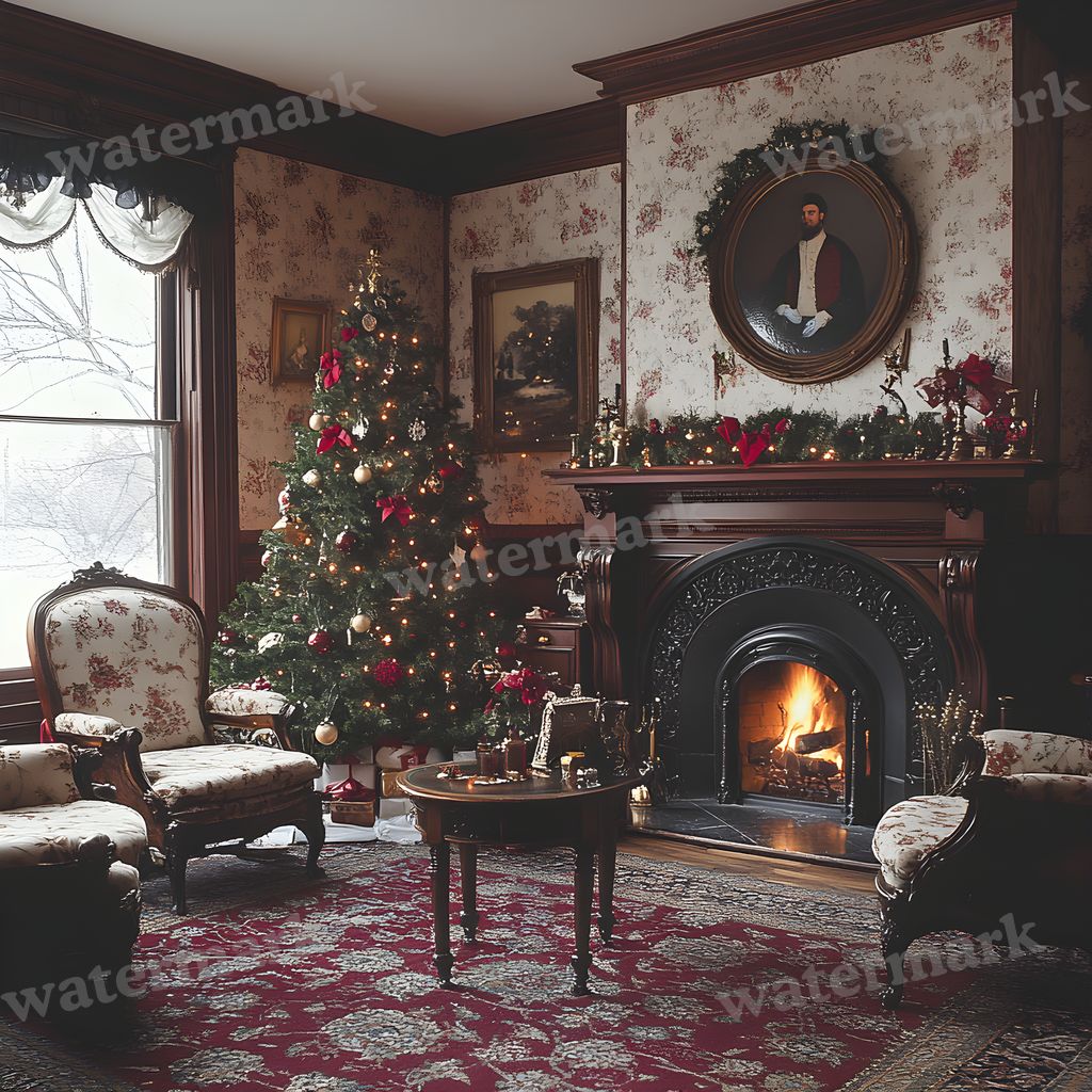 Victorian Winter Backdrop Images
