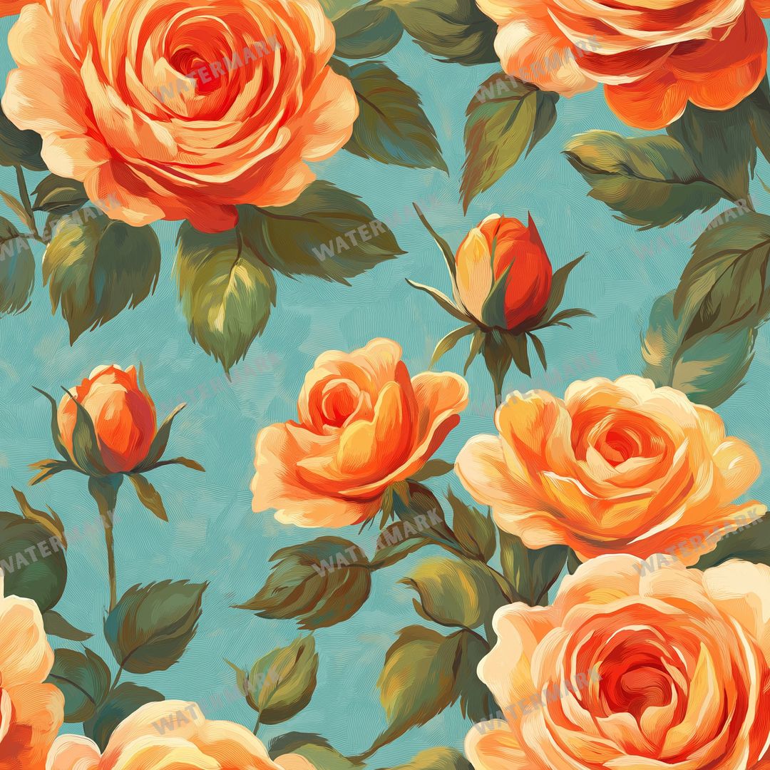 Vintage Floral Seamless Pattern