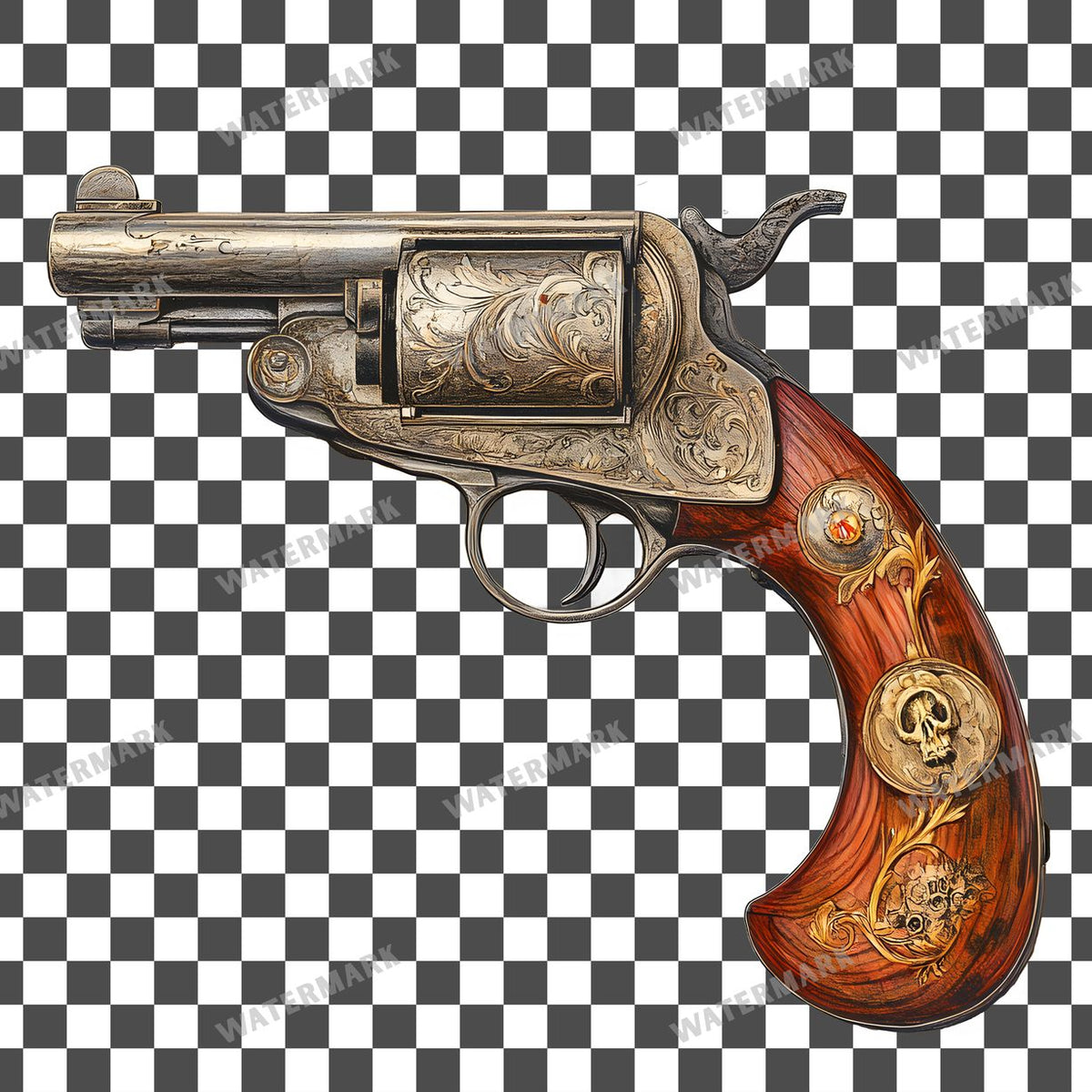 Weapon Vintage Style Clipart Pngs