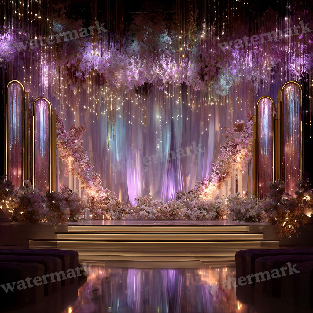 Wedding Stage Led Screen Design Backdrop Images