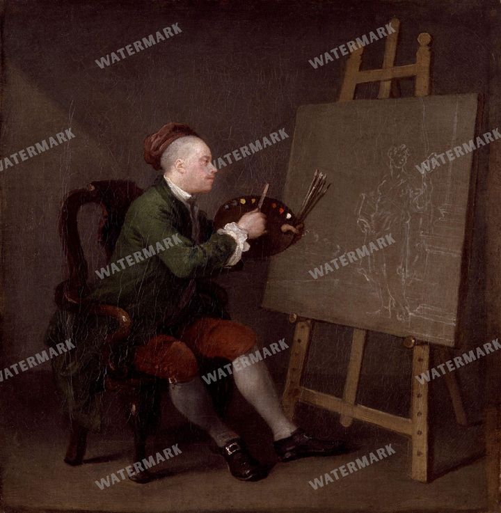 William Hogarth Vintage Paintings