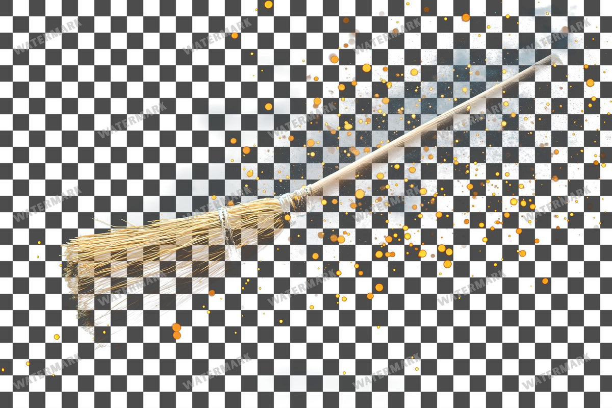 Witch Broom Transparent Overlay Pngs