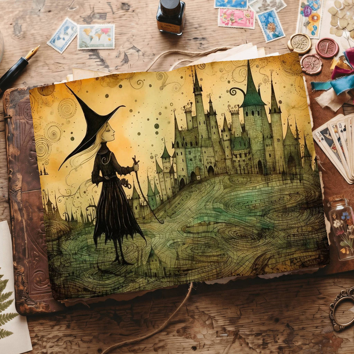 Witch Castle Digital Papers