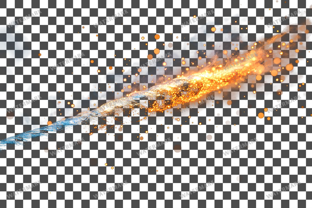 Witch Wand PNG overlay on a transparent checkered background, preview 7
