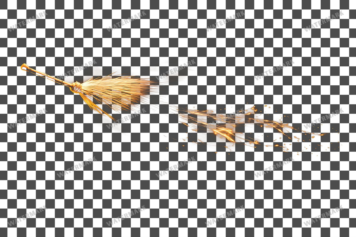 Witch’S Broom Transparent Overlay Pngs