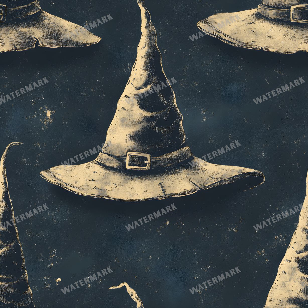 Witchcraft Seamless Pattern