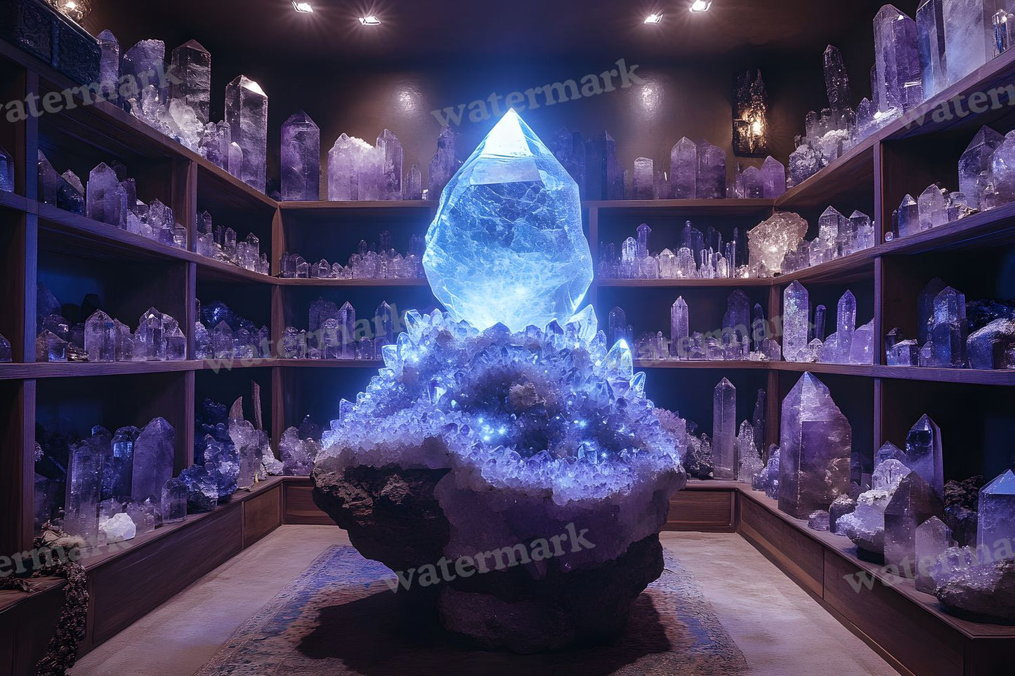 Witchs Crystal Den Backdrop Images