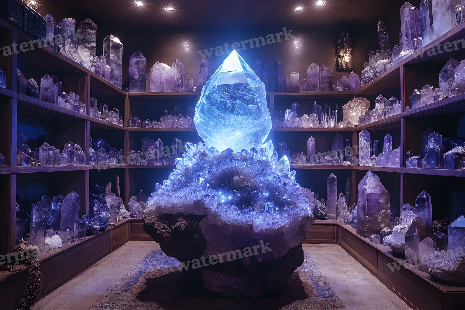 Witchs Crystal Den Backdrop Images
