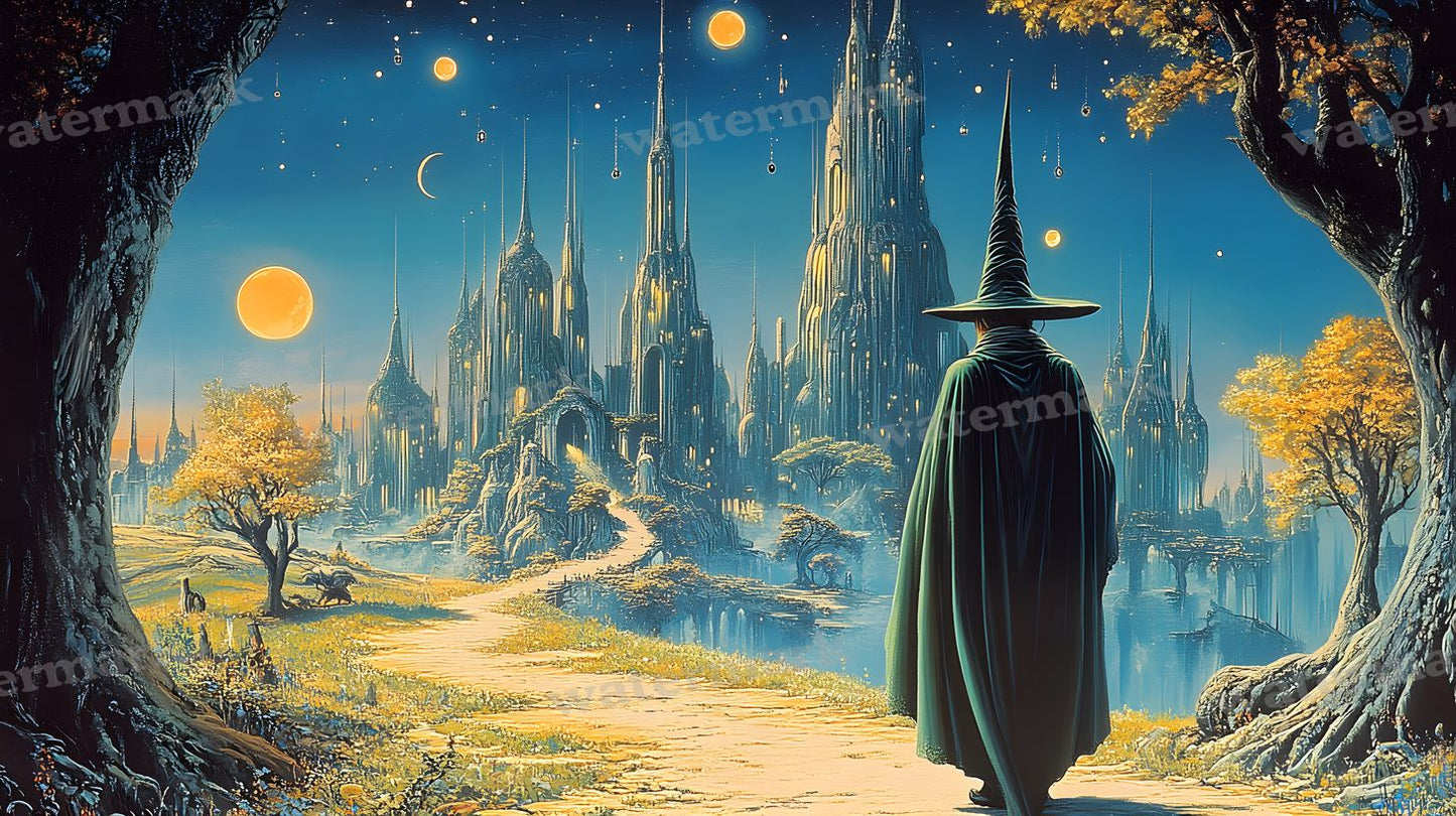 Wizard Walk Backdrop Images