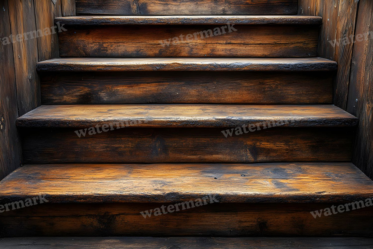 Wooden Stairrustic Vintage Backdrop Images