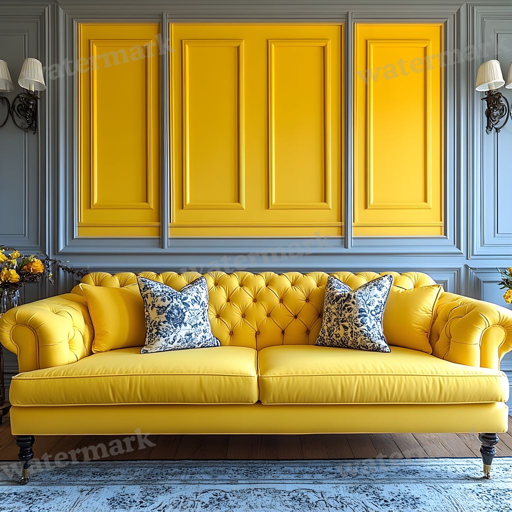 Yellow Pastel Room Backdrop Images
