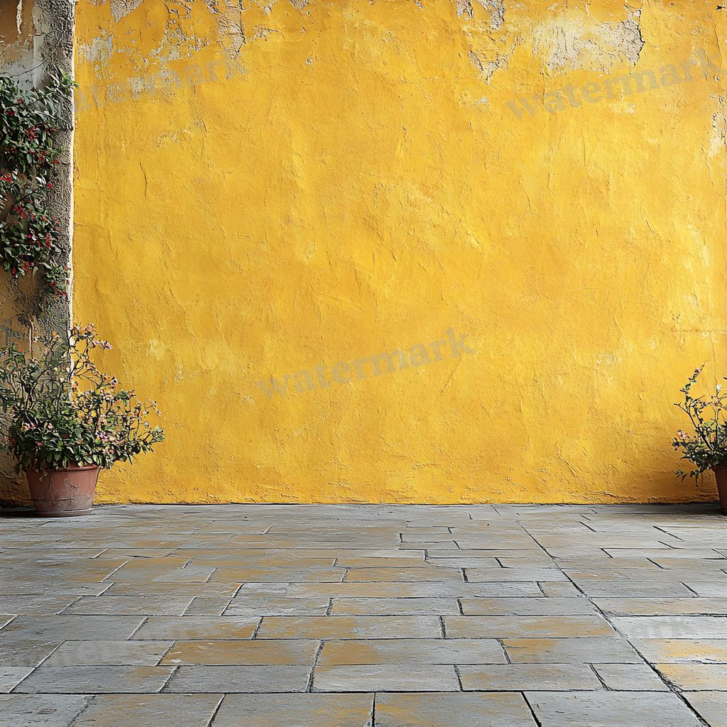 Yellow Pastel Room Backdrop Images