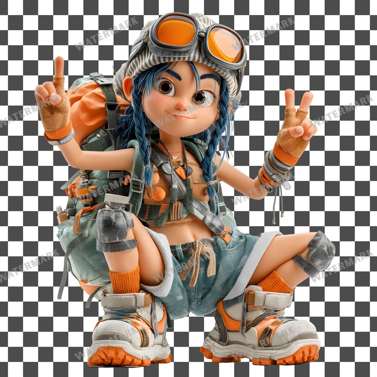 Young Adventurer Clipart Pngs