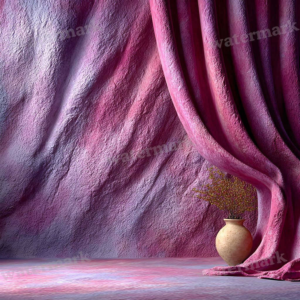 Abstract Painted Fabric Art Backdrop Images