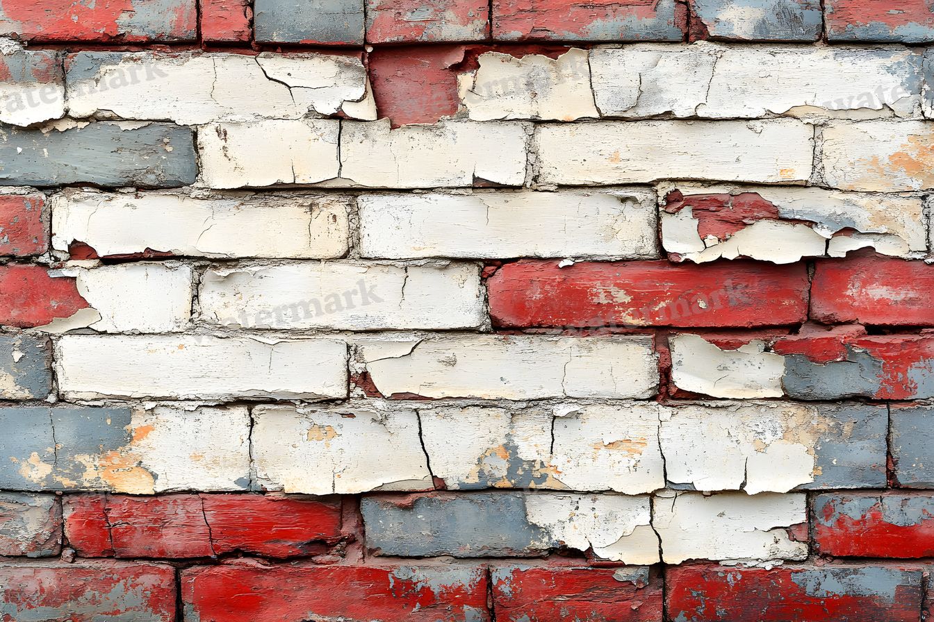 Aged Whitewashed Bricks Backdrop Images