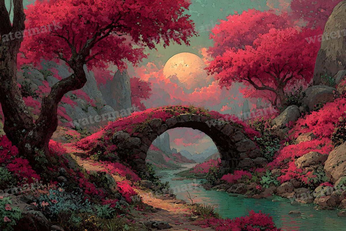 Alice Wonderland Theme Backdrop Images