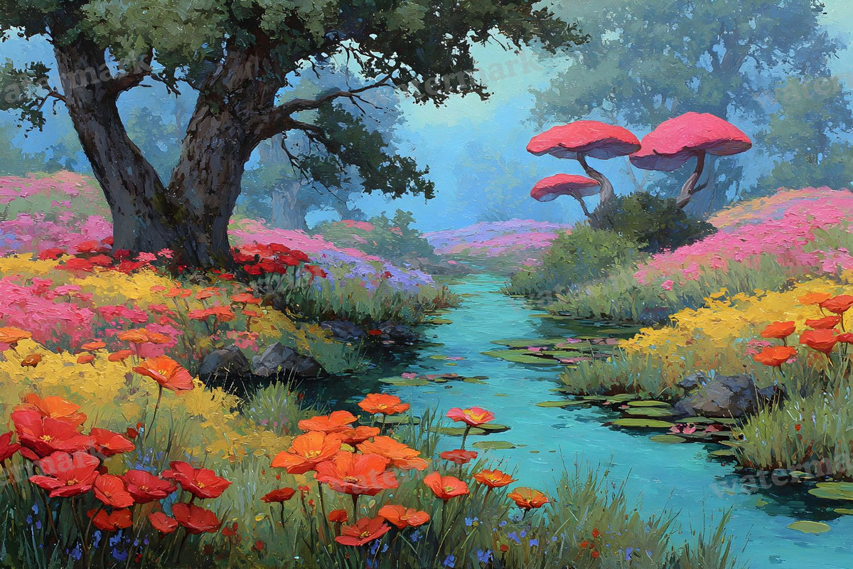 Alice Wonderland Theme Backdrop Images