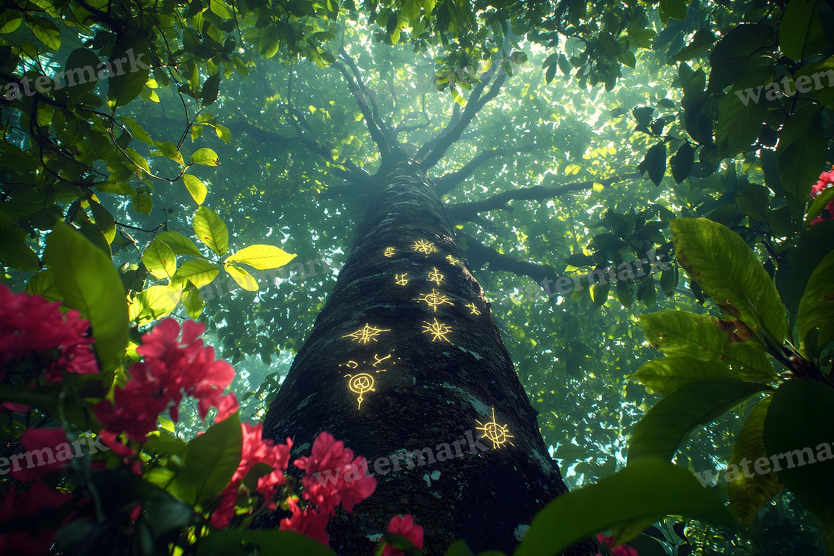 Amazonian Spirit Tree Backdrop Images