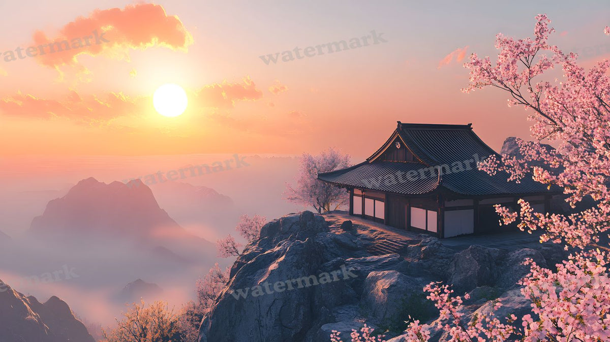 Ancient Dojo Backdrop Images