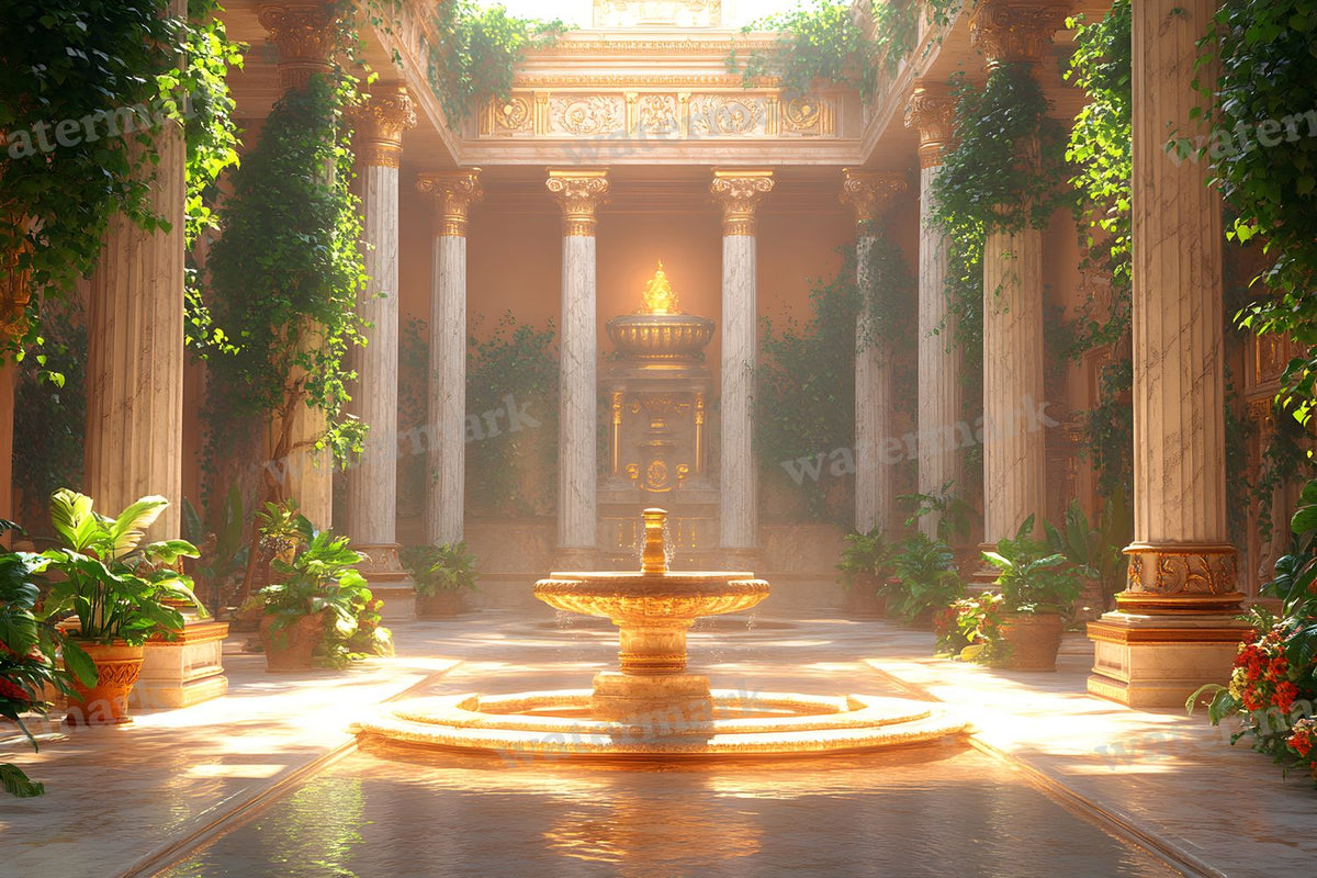 Ancient Roman Courtyard Backdrop Images