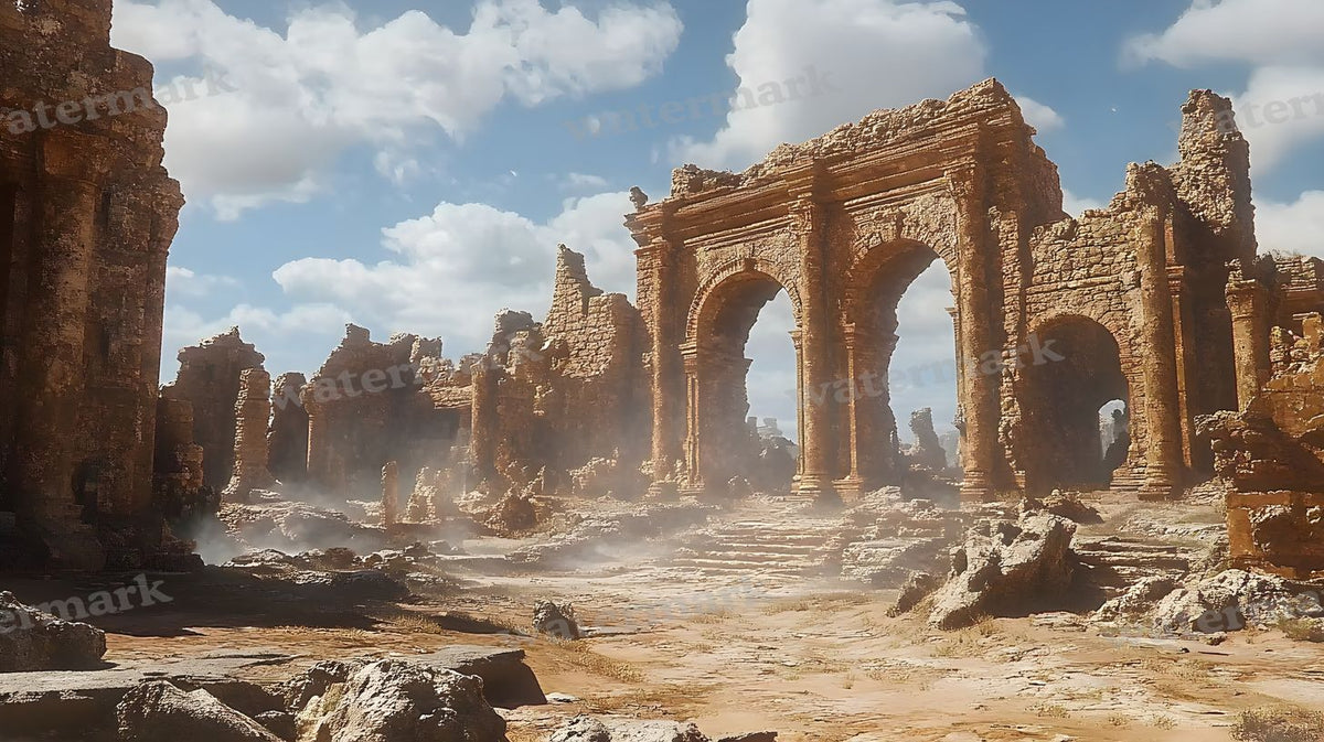 Ancient Ruins Backdrop Images