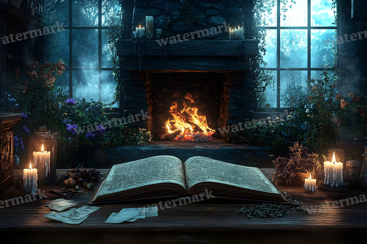 Ancient Witchgrimoire Backdrop Images
