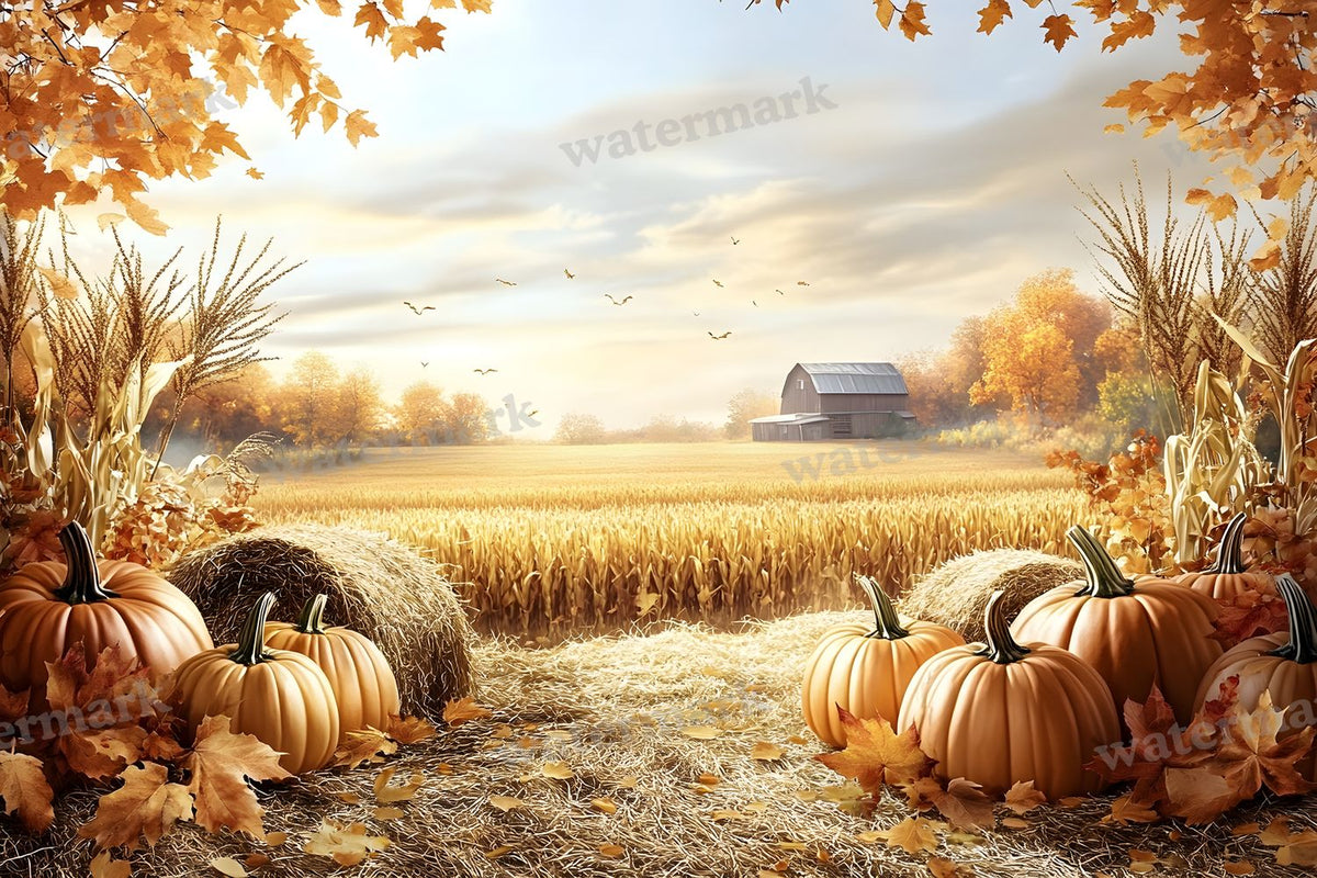 Autumn Harvest Backdrop Images