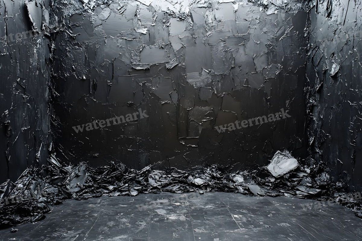 Black Textured digital photo backdrop for photo editing, preview 7
