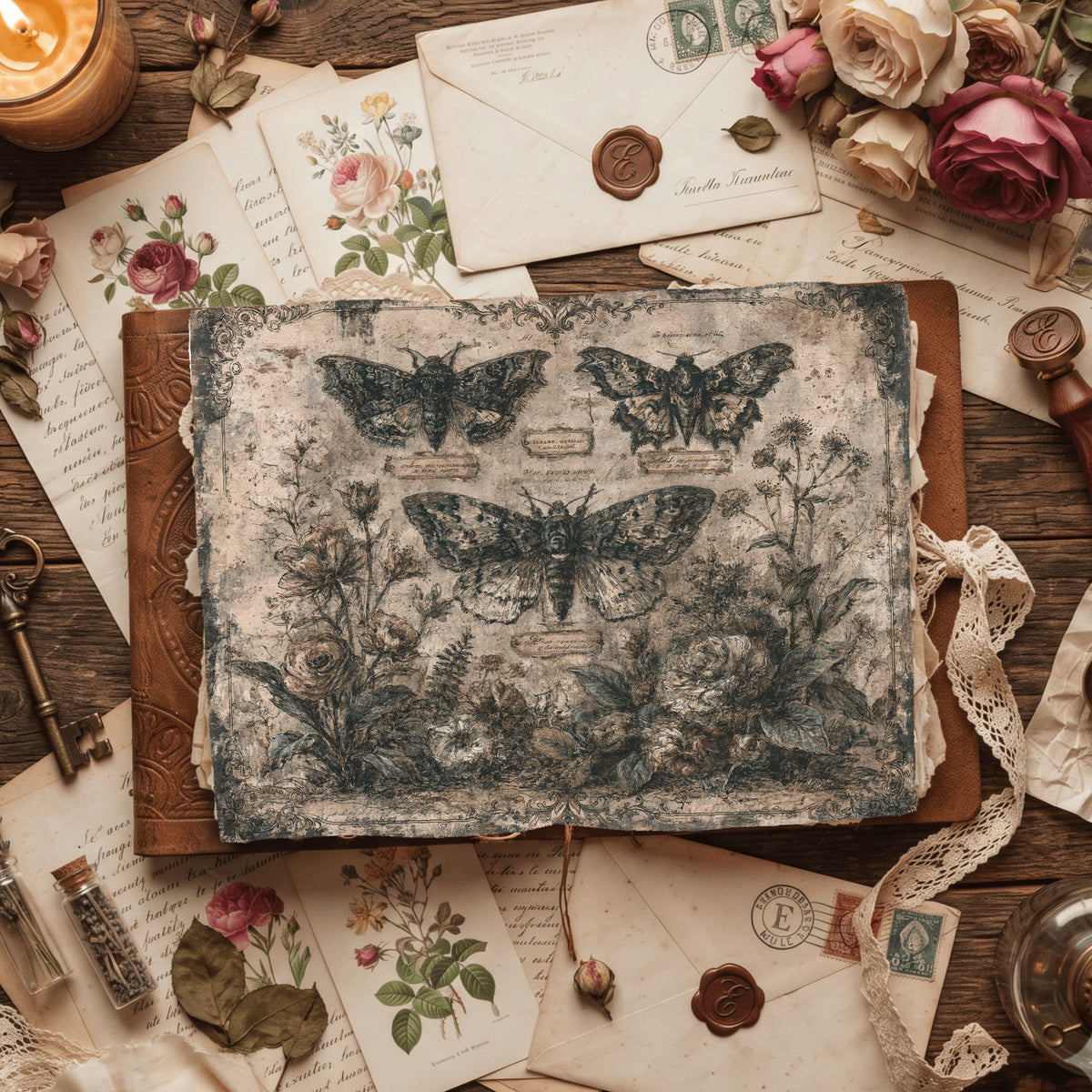 Gothic Butterfly & Moth Journal Paper