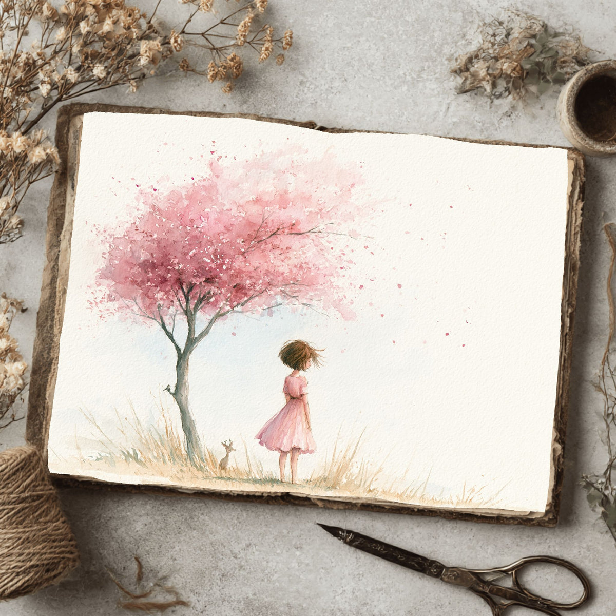 Minimalist Dreamscape Landscape
