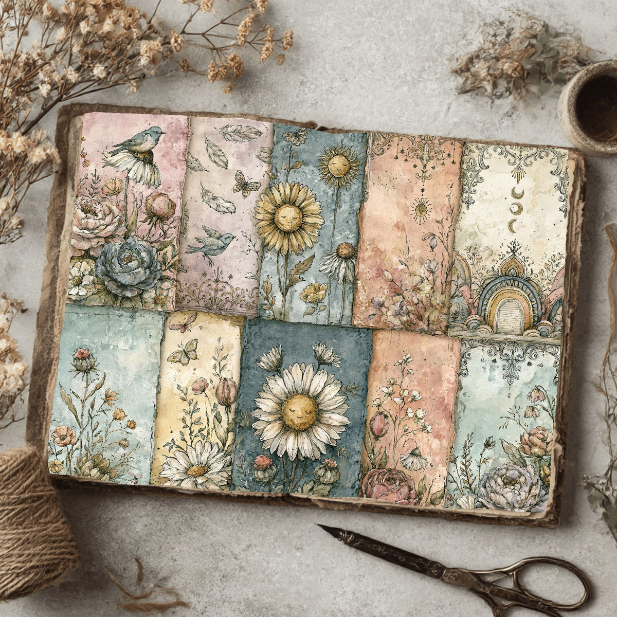 Pastel Peace & Love Paper