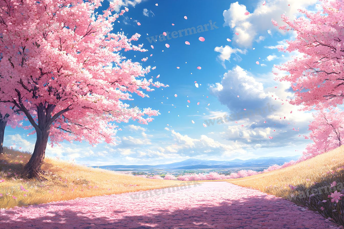 Spring Blossom Escape Backdrop Images
