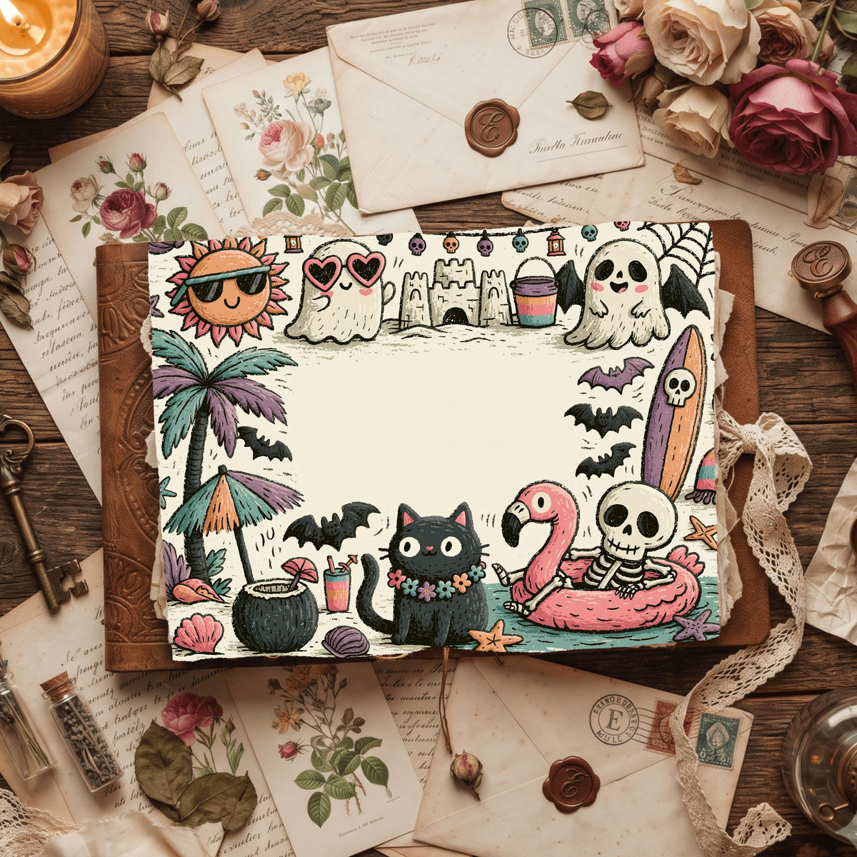 Summerween Invitation Border