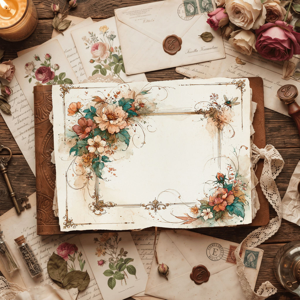 Vintage Ornate Picture Frame