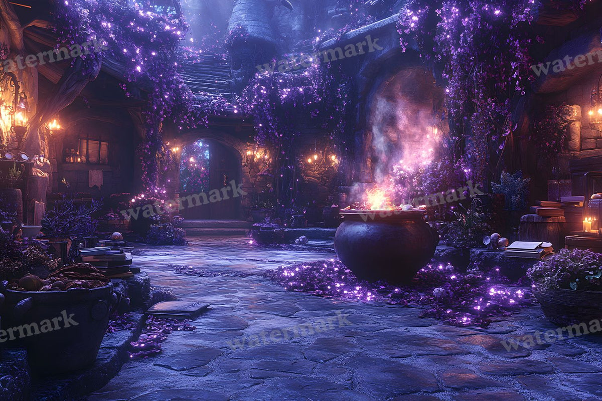 Wicked Witch Garden Backdrop Images