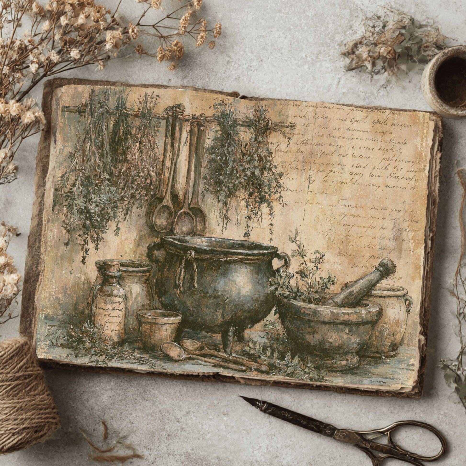 Witch'S Kitchen Recipe Journal Page