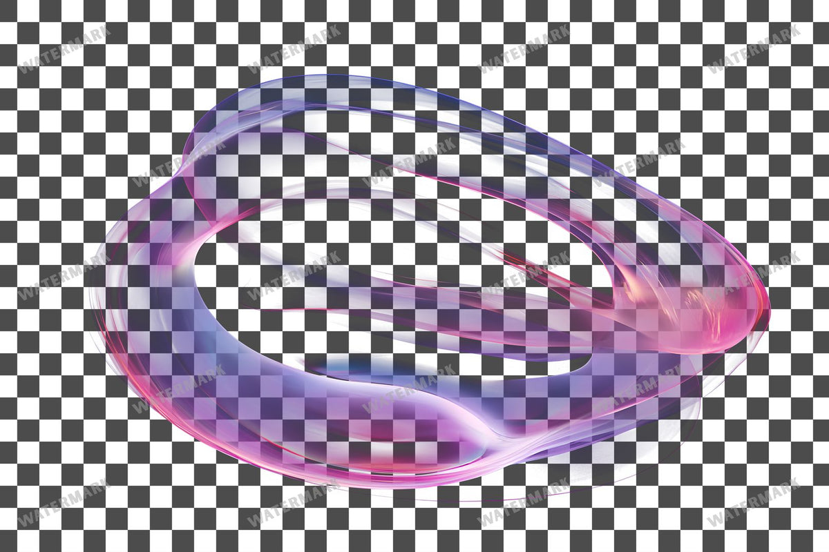 Abstract Light Form Undefined Glow Transparent Overlay Pngs