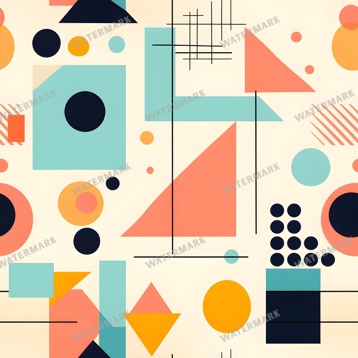 Abstract Seamless Pattern
