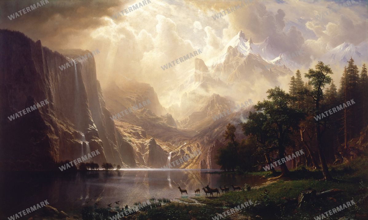 Albert Bierstadt Vintage Paintings