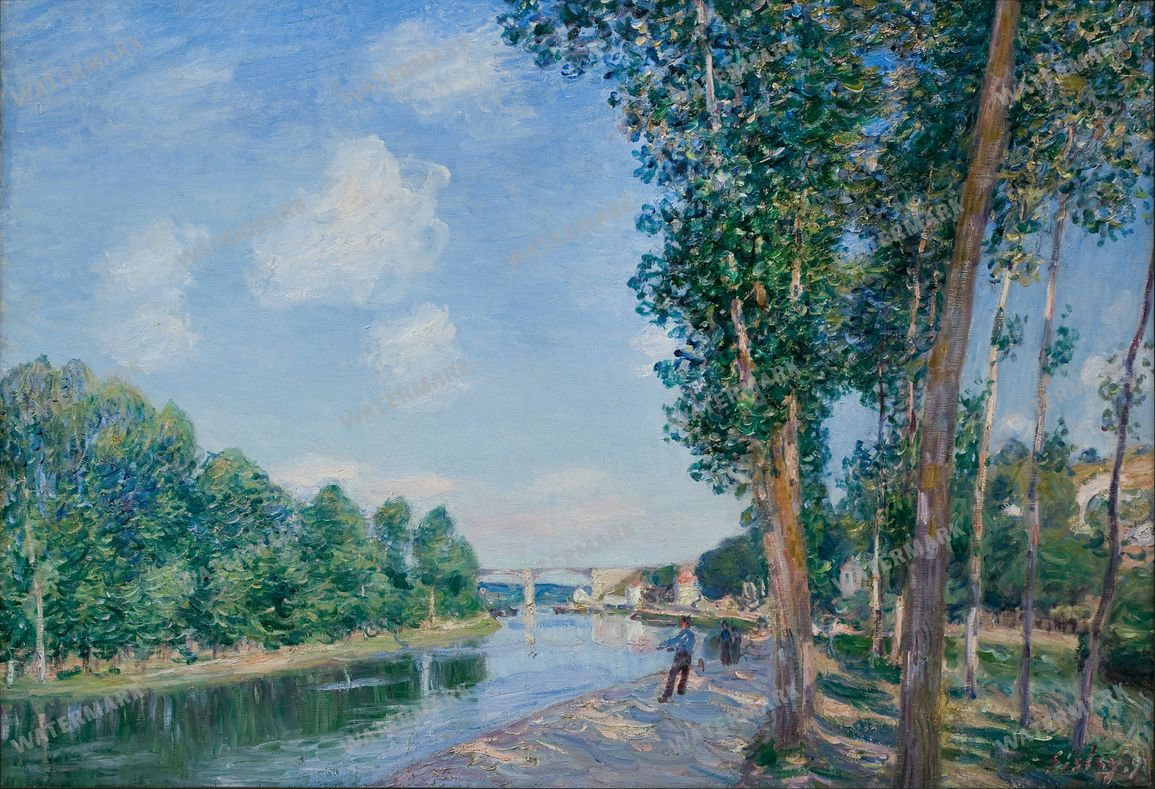 Alfred Sisley Vintage Paintings