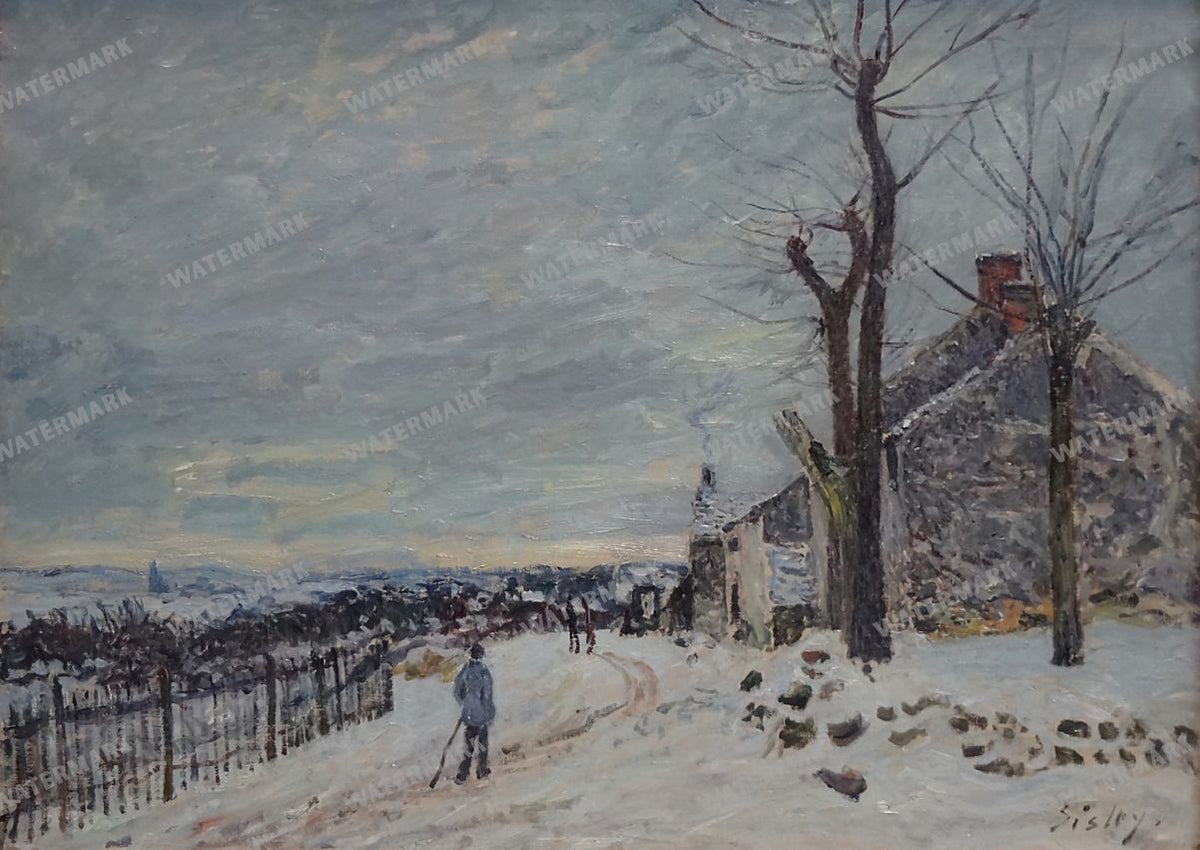 Alfred Sisley Vintage Paintings