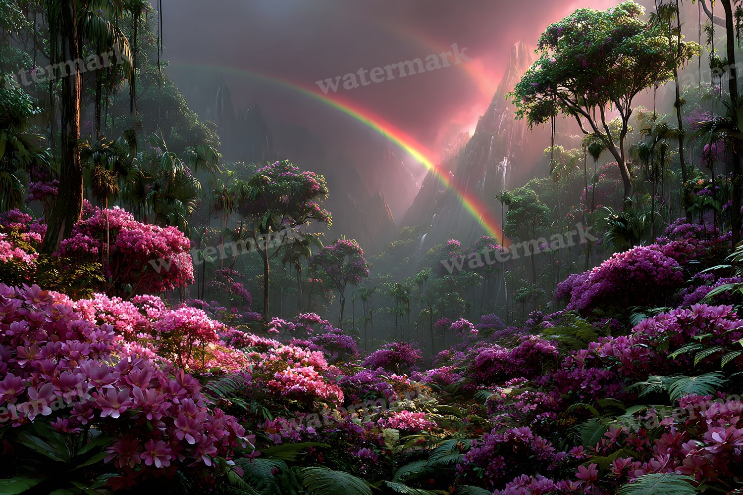 Alice Wonderland Magical Backdrop Images